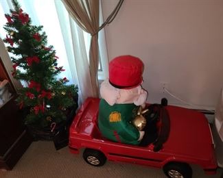 Volvo Car With Soldier