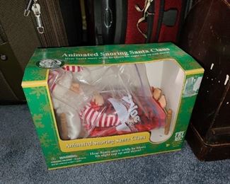 Sleeping Santa Motionette