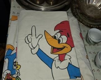 Vintage Woody Woodpecker Sheet Set