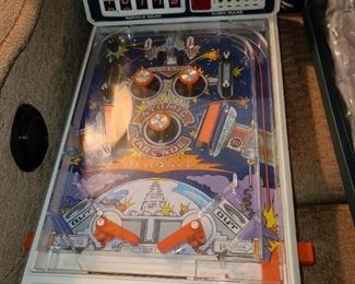 Vintage Atomic Arcade Pinball