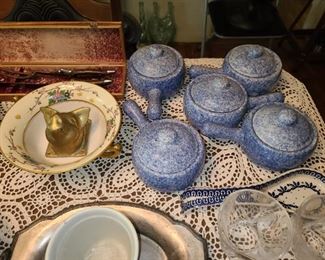 Assorted Glassware, China, Etc.