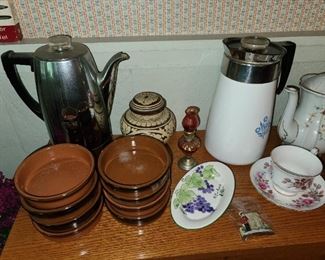 Assorted China, Glassware, Etc.