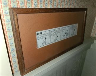 Original Snoopy Comic Strip