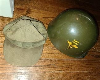 Original 349th SHMA Army Helmet & Hat