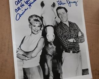 Ed The Talking Horse Autographed Photo