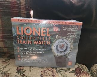 Lionel Collectible Train Watch