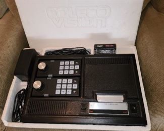 Vintage Coleco Vision Game System