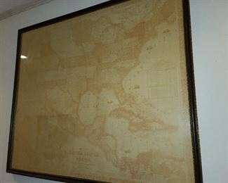 United States Framed Map