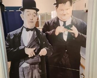 Laurel And Hardy Cardboard Standees