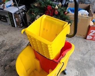 Janitor's Mop Bucket