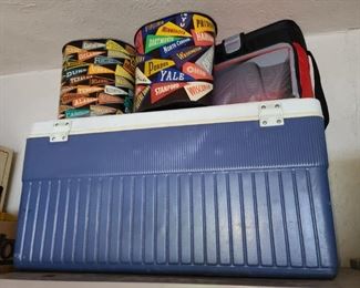 Cooler & Vintage College Waste Baskets