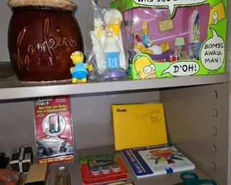 Vintage Simpsons Alarm Clock