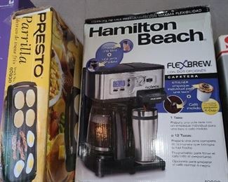 NEW HAMILTON BEACH FLEXBREW COFFEE MAKER