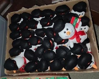 BRAND NEW SNOWMAN PLUSHIES