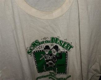 Vintage Laurel And Hardy Sons Of The Desert Convention T-Shirt