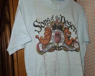 Vintage Laurel And Hardy Sons Of The Desert Convention T-Shirt