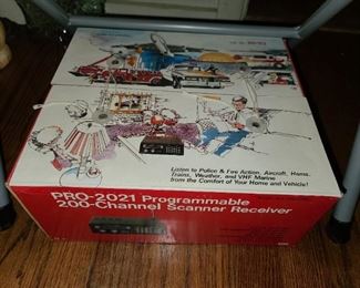 Pro-2021 Programmable 200-Channel Scanner Receiver