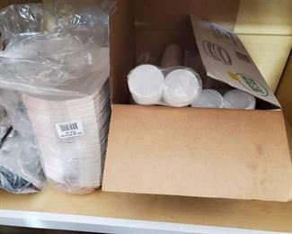Plastic 2oz Cups, Paper Food Containers