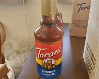 (3) Bottles Of Torani Bourbon Caramel Syrup
