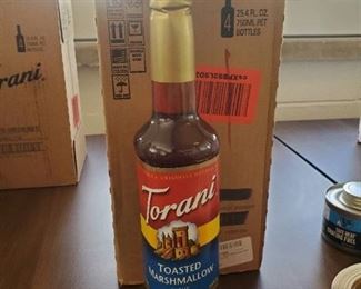 (4) Bottles Of Torani Toasted Marshmellow Syrup