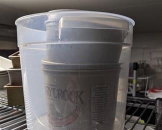 (9) Containers W/o Lids