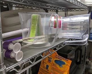 Miscellaneous Lott of Items - Cake Leveler, Measuring Cup, Water Pitcher