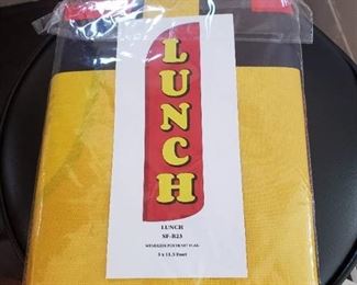 Windless Polyknit Lunch Flag