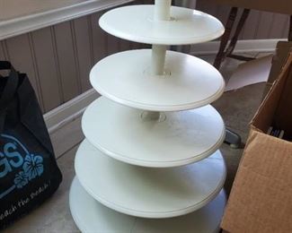 6 Tier Plastic Cupcake Stand
