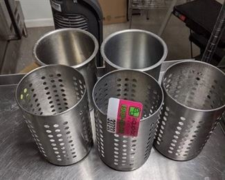 (5) Utensil Holders - Stainless steel