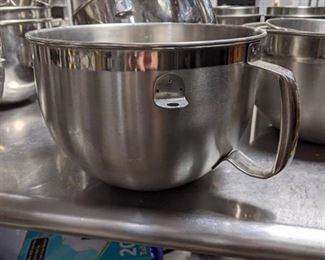 (2) Mixing Bowls for a 6 qt. Kitchen Aid Mixer