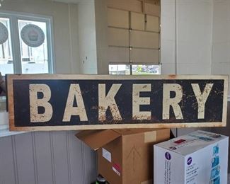 4ft Bakery Sign