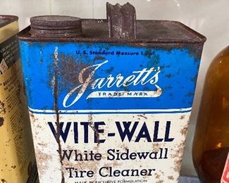 Old Jarrett's Wite-Wall Tire Cleaner 