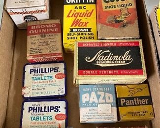 Old Household Advertising Items