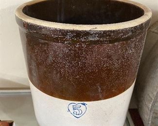 5 Gallon Stoneware Crock