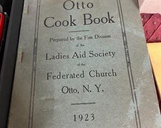 1923 Otto Cook Book