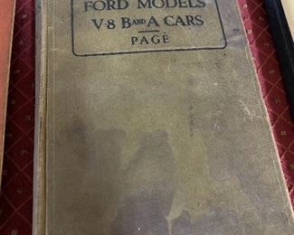 Ford Models V-8 B and A Cars by Page