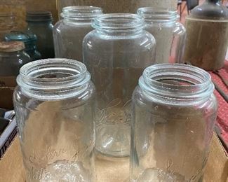Old Schram Automatic Sealing Fruit Jars