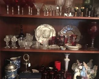 Cabinet contents