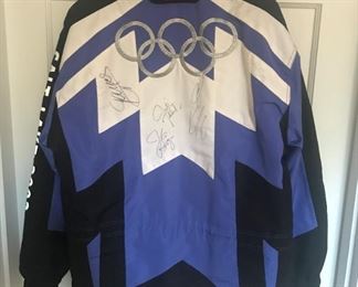 Olympic Jacket Back