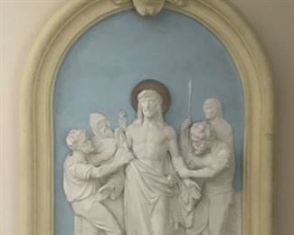 Plaster Station of the cross 1800 s