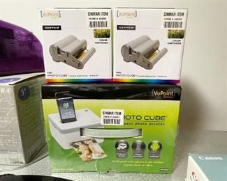 Vupoint Photo Cube Printer and Ink