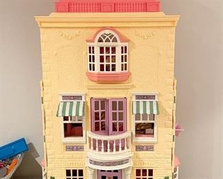 Children's Dollhouse with Furnishings 