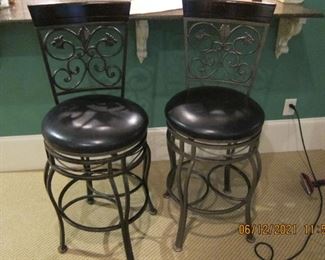 ANOTHER SHOT OF A OAIR OF THESE STOOLS.