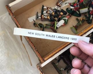 New South Wales Lancesr - Toy soldiers 1900 lead
