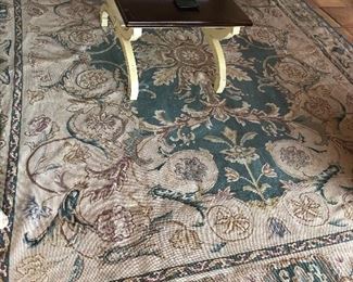 Aubusson Rug Appx 6 X 8 - $600 firm