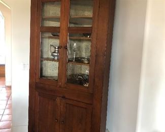 Gorgeous Corner cabinet - 18000's - possibly earlier