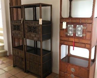 Pair of matching shelves sold