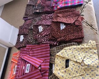 Jim Thompson silk shirts brand new mens