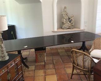 Very large Henredon Table - massive!  Quan Yin is sold! 