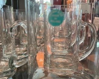 Tiffany Glass Beer Mugs